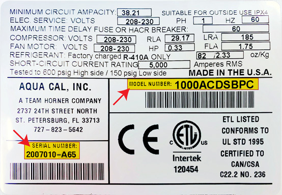 Data-Plate-Heat-Pump-for-website-web serial number example